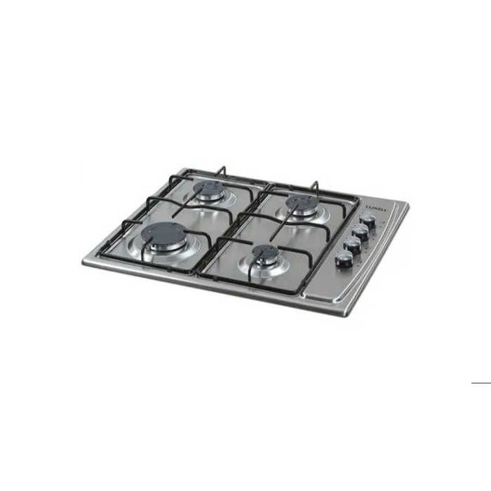 Plaque de cuisson à gaz encastrable Luxell LX‑410BF – 4 foyers inox, allumage auto & sécurité gaz