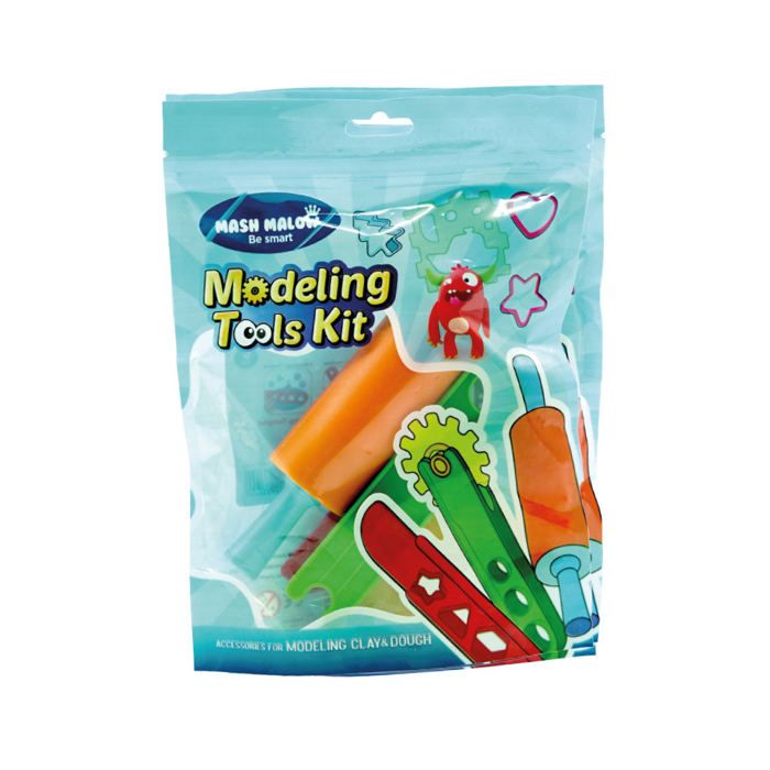 Ensemble D'outils De Pâte à Modeler Mash Malow