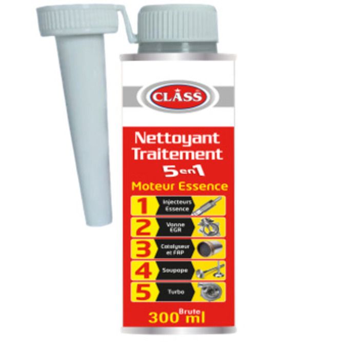 CLASS                   NETTOYANT TRAITEMENT 5EN1 AUTO MOTEUR ESSENCE 300ML