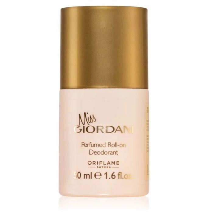 Déodorant Roll-On - Oriflame - Miss Giordani - 50 ML - Eau fraîche - Parfum harmonieux