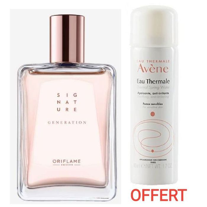 Parfum - Signature - Génération Pour Femme - 50ml - Eau fraîche - Offert: Spray Eau Thermal