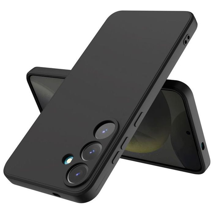 Pochette en Silicone pour Samsung S25 5G - Noir