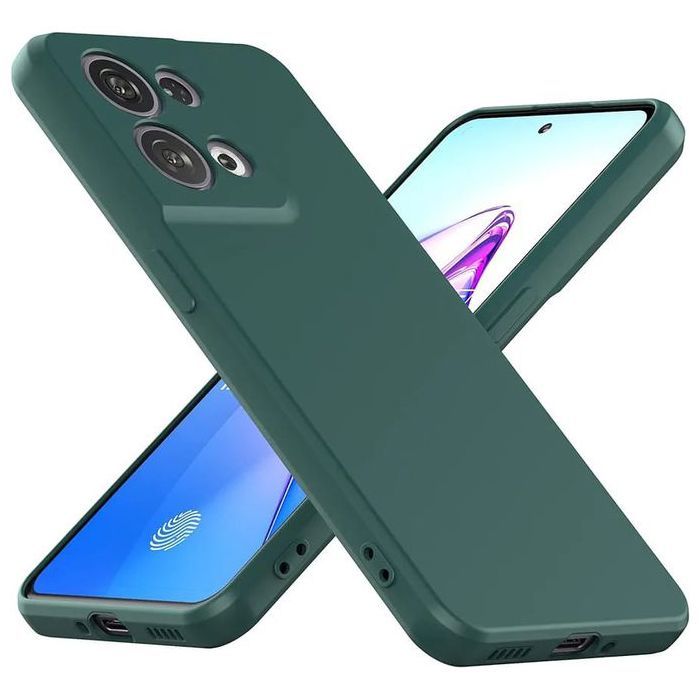 Pochette en Silicone pour oppo reno 8 pro 4G- Vert