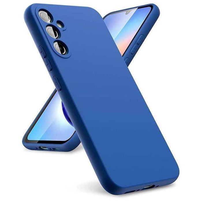 Pochette en Silicone pour Samsung A26 - Bleu