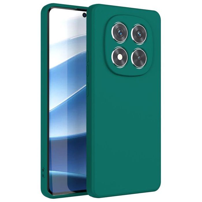 Pochette en Silicone pour Xiaomi Redmi Note 14 pro 4G- Vert