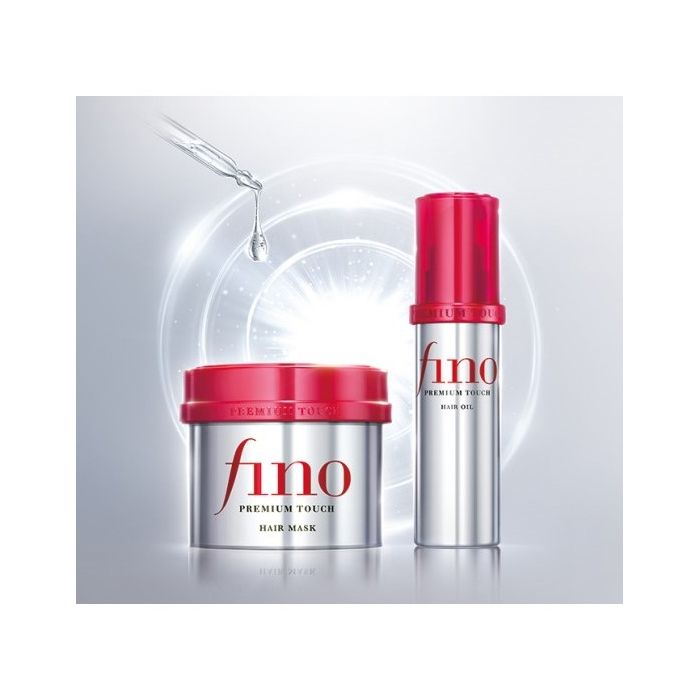 SHISEIDO - Duo Fino Hair Mask + Fino Premium Serum Hair Oil Transparent