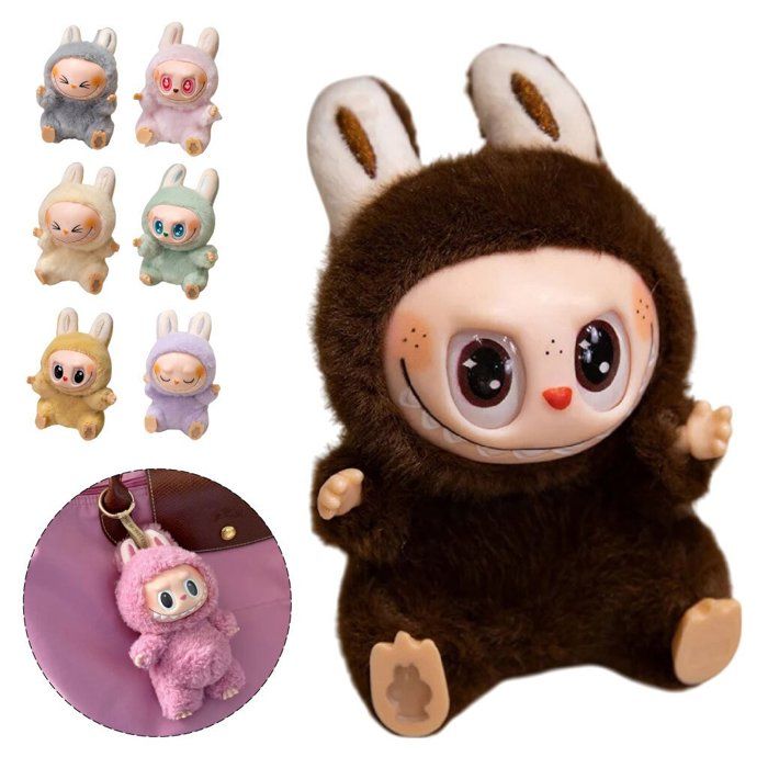 Peluche - Labubu - Câline - Multicolore - Pour Adultes - À partir de 10 ans