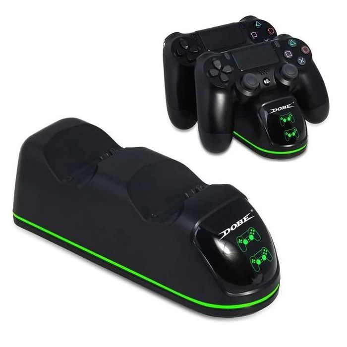 Doube Station de charge TP4-889 pour deux manettes Ps4 / Ps4 Slim / Ps4 Pro Dualshock Controller
