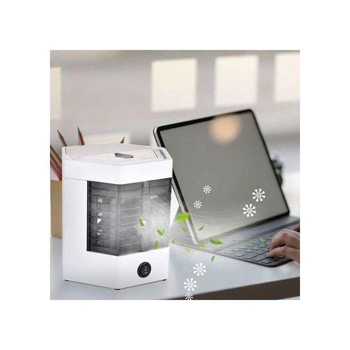 MINI Climatiseur Portable,Ventilateur,Refroidisseur De Bureau,USB -Climatiseurs, Couleur aléatoir