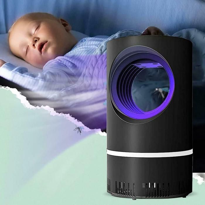lampe anti-moustiques à lumière UV LED, non toxique, ventilateur d'aspiration sans Zapper, Couleur aléatoir