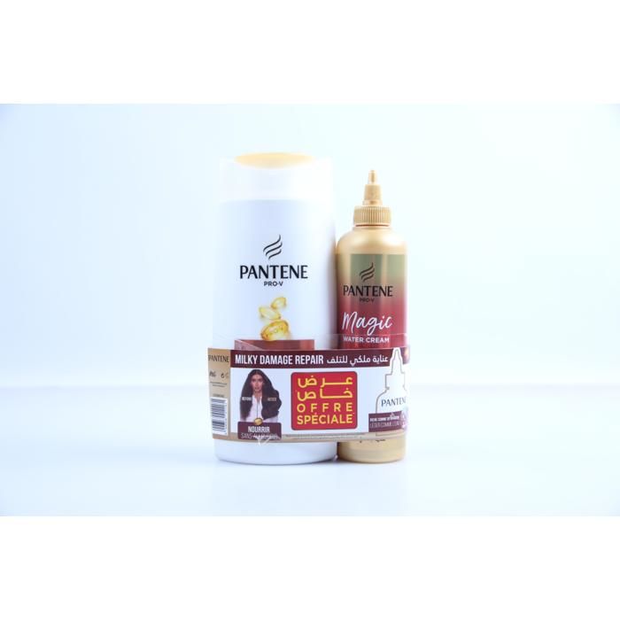 Pantene Soin au Lait Nourrissant 700 ml + Crème (Lot)