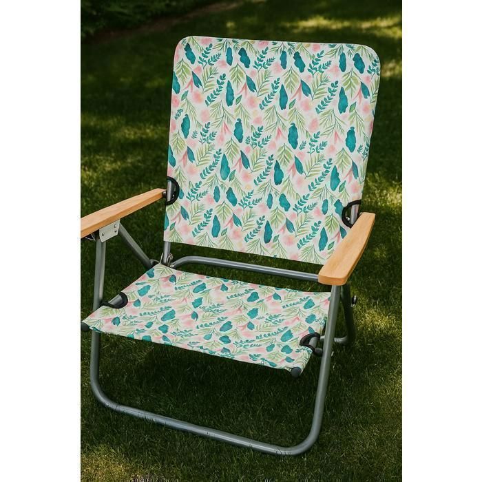 Chaise de plage - GENERIC - GN240507-4 - Pliable - Multicolore - Confort ergonomique