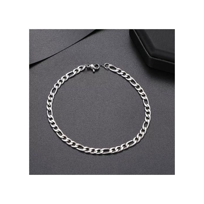 Bracelet - Non spécifié - Acier Inoxydable - Argenté - Mixte - Haute Qualité