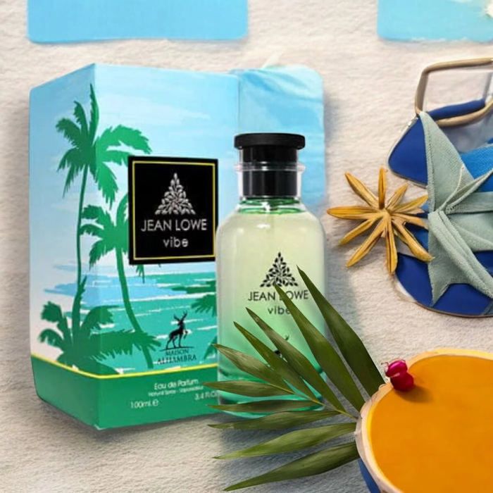 Eau de Parfum - Maison Alhambra - Jean Lowe Vibe - 100ml - Mixte - Aromatique - Fraîche