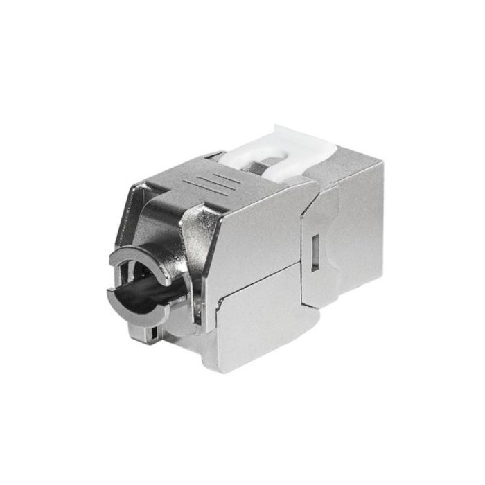 Module Keystone RJ45 Cat6A FTP – Blindé, Haut Débit