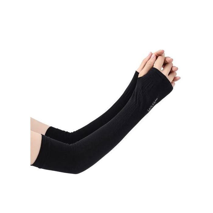 2pcs Manchons de bras de refroidissement Unisex Protection solaire UV SPF +50