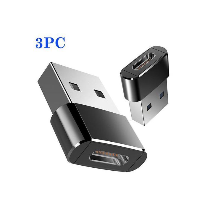 Adaptateur USB 3.0 vers USB C 3.1 Mini haute vitesse USB Type C femelle vers USB Type A mâle
