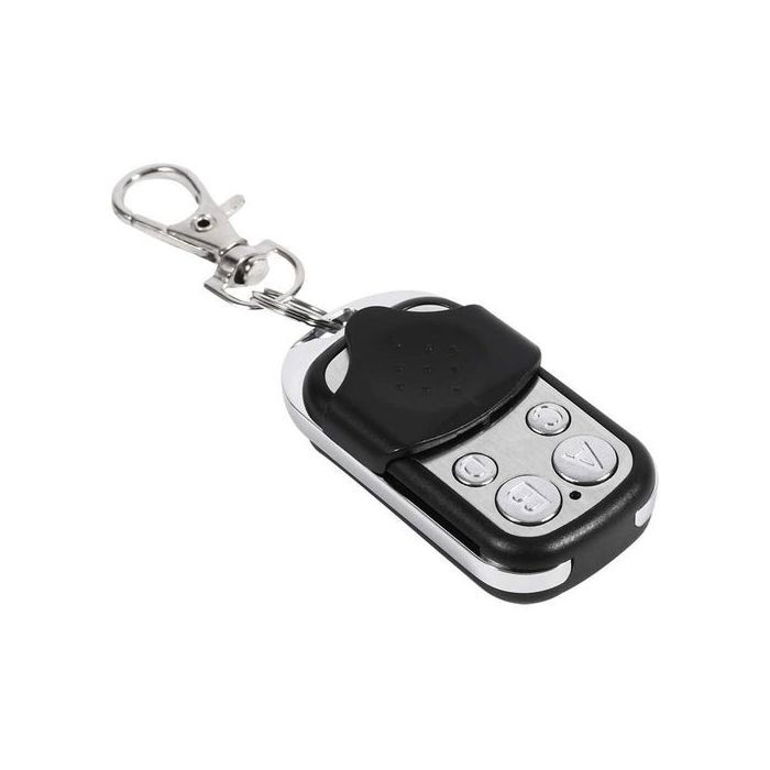 Télécommande universelle à 4 boutons compatible avec portail, porte-clés de garage