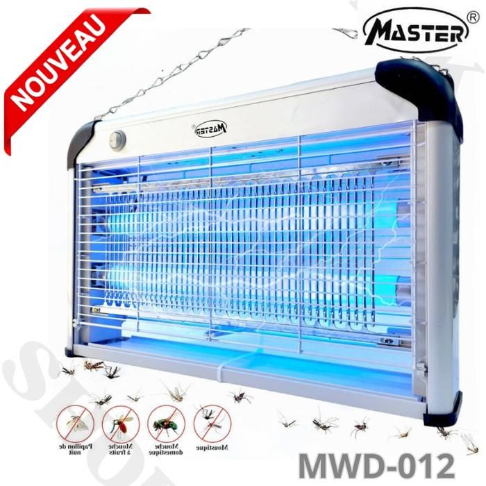 anti-moustiques électrique Lampe à mouches avec zone de capture de 120m Carre  LED économique