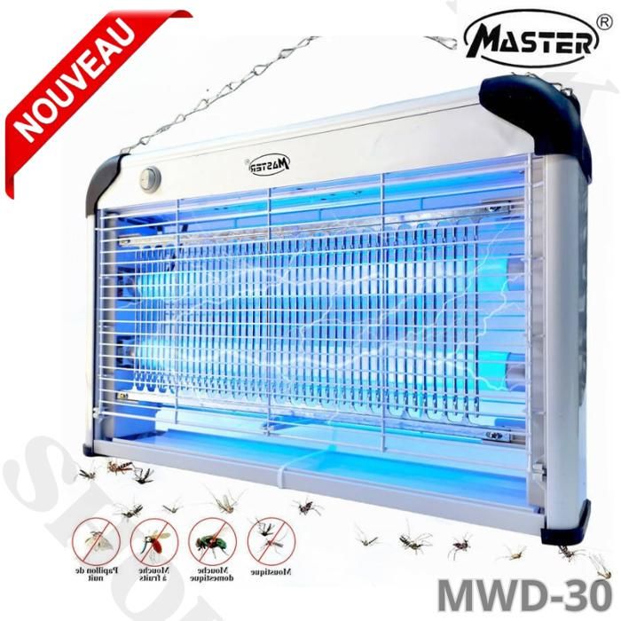 Master Moustiquaire Électrique LED - Tue Mouche et Moustique Électrique Professionnel