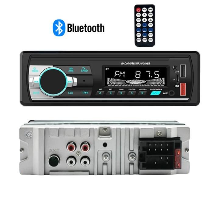 POSTE Radio Voiture Bluetooth - FM -AUX-MP3 / 2 PORT USB