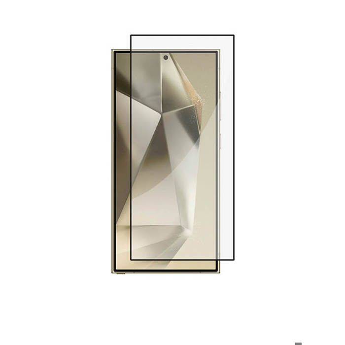 Partagez ce produit    Incassable Protection Vitre Verre Trempé Samsung S24 ULTRA couleur Noir très bonne