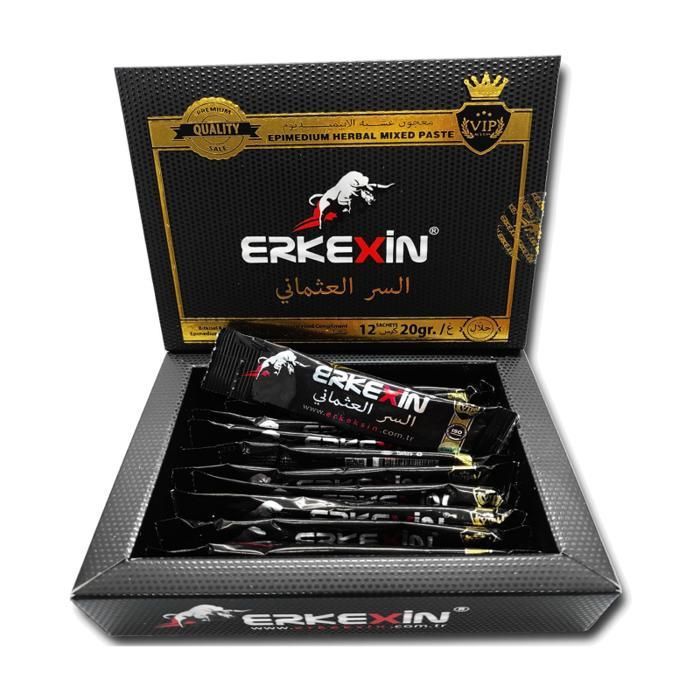 Erkexin Pâte OTTOMAN FORCE HONE - mélangée à base de plantes 12 sachets