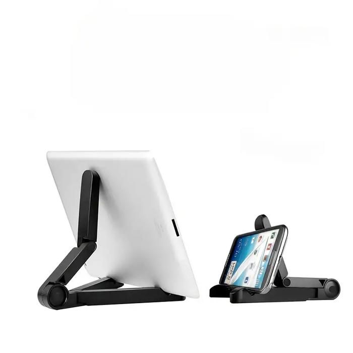 Support Pliable pour Tablette et Téléphone - Support Réglable en Matériau PC pour iPad, Kindle et Smartphones