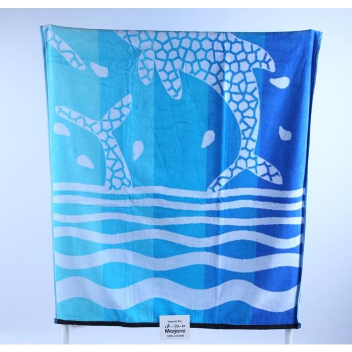 Drap de Plage 100 % Coton – 86 x 165 cm – 450 g/m²