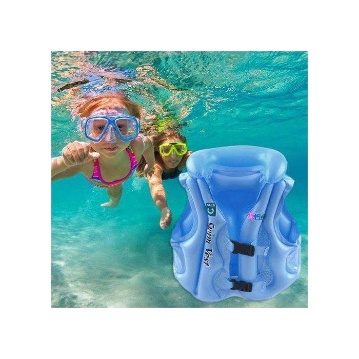 Gilet de natation gonflable 3-6 ans