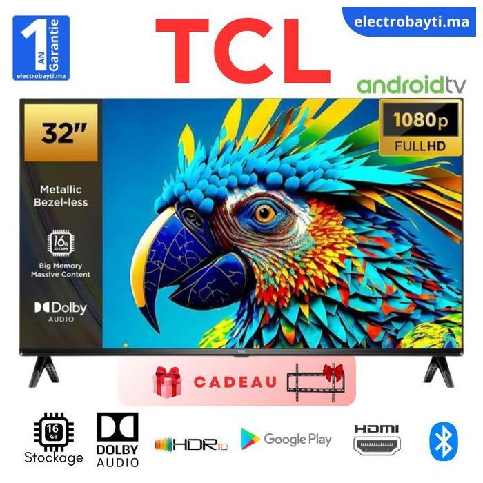 32" Google TV FHD - 1080P Google Assistant - Dolby Audio - 32S5400AF