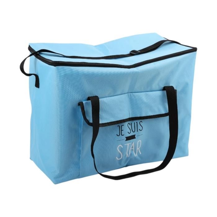 Sac isotherme - GENERIC - 40×24×50 cm - Bleu - Grand format - Poignées renforcées