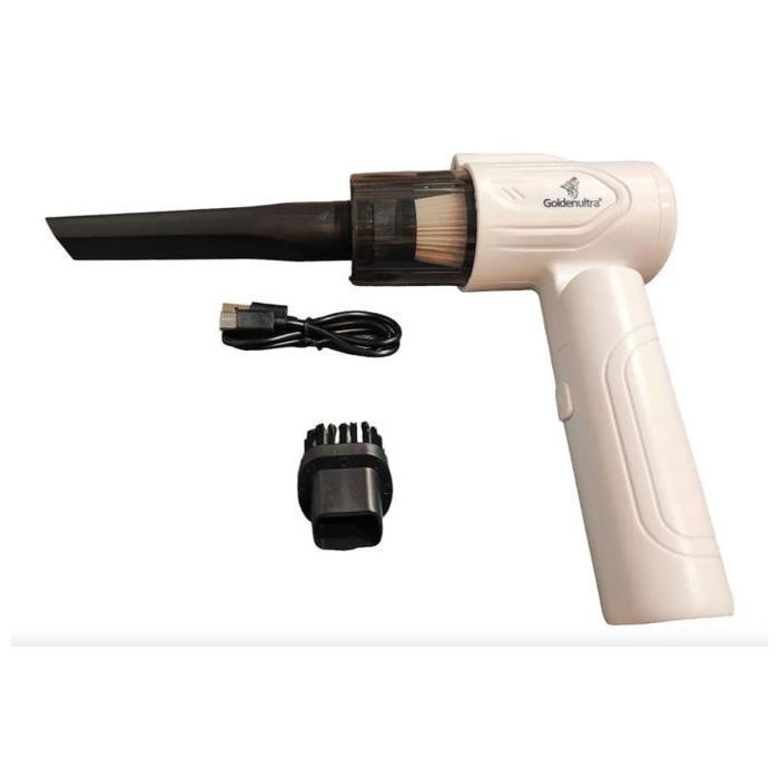 Aspirateur à main électrique rechargeable avec filtre lavable pliable pour tiroir Auto