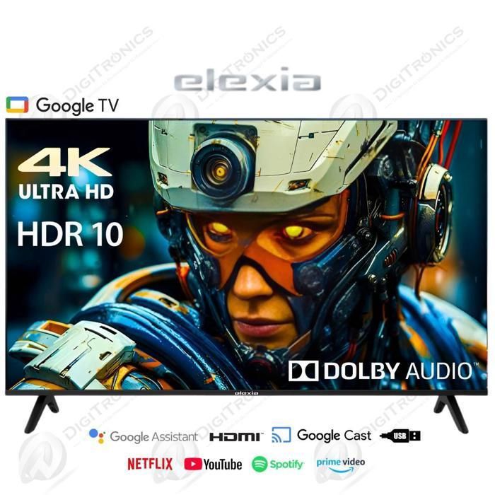 50 Smart Tv  4K UHD, Google TV, Dolby Audio, HDR