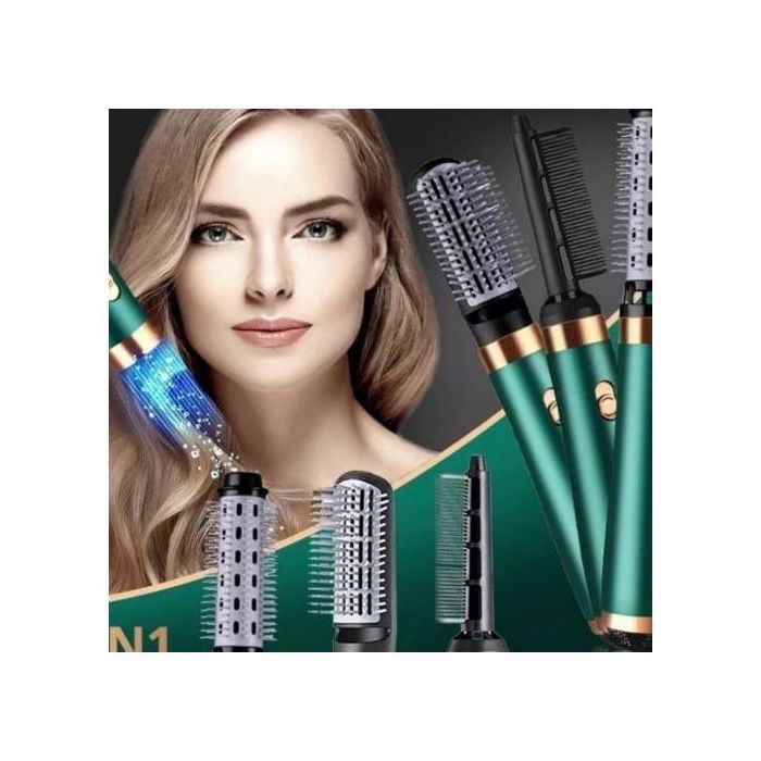 Brosse Soufflante 3 en 1 Brosse Sèche-Cheveux & Volumateur, Brosse à Air Chaud Négatif Ion Multifonctionnel, rapide