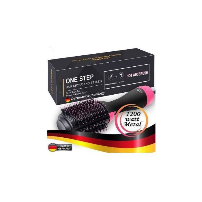 One Step Brosse 1200W 3 EN 1 Lisseur + Boucleur + Sèche cheveux (Germany)
