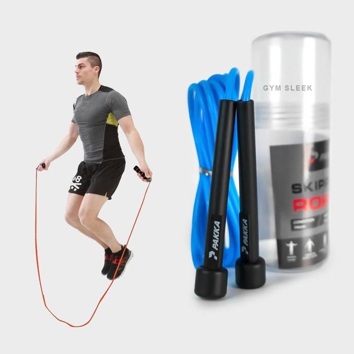 Corde à Sauter Ajustable en Fil avec Poignées - Antidérapantes – Entraînement Fitness, Boxe et Cardio