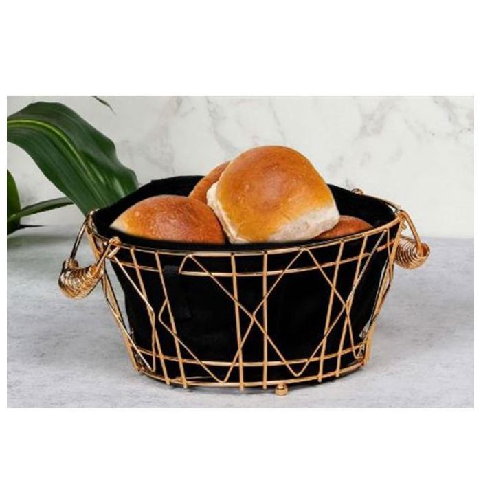 panier de service pour le pain en métal, style vintage, pour légumes, maison, cuisine, restaurant