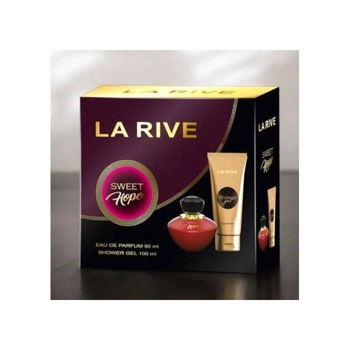 Coffret Sweet Hope - LA RIVE - Eau de parfum 90ml - Gel douche 100ml - Parfum floral - Femme