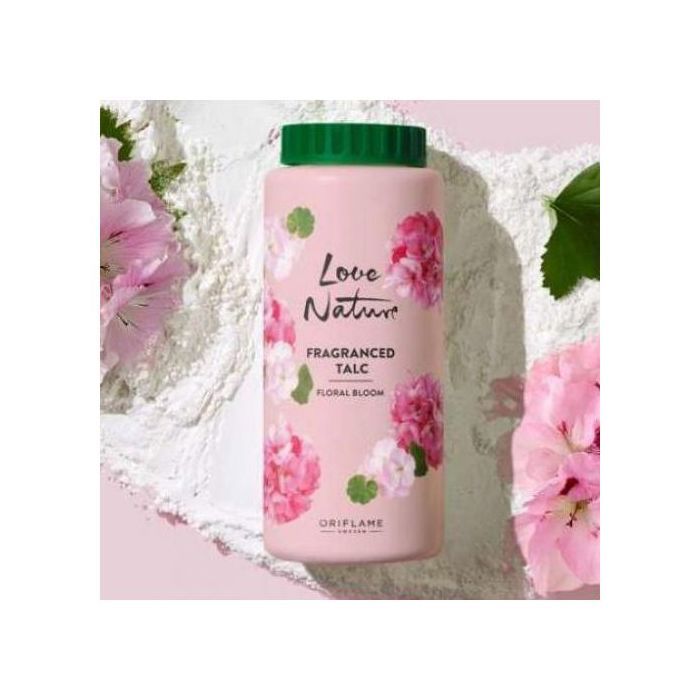 Talc Parfumé Love Nature Floral Bloom 100 g