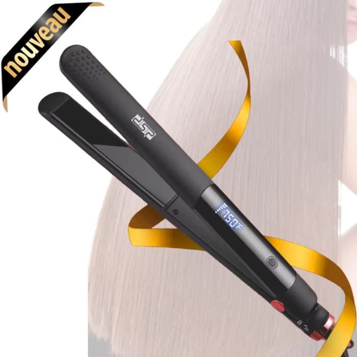 Lisseur Professionneen céramique à température Stable, cheveux lisses ,480-750 F DSP10183