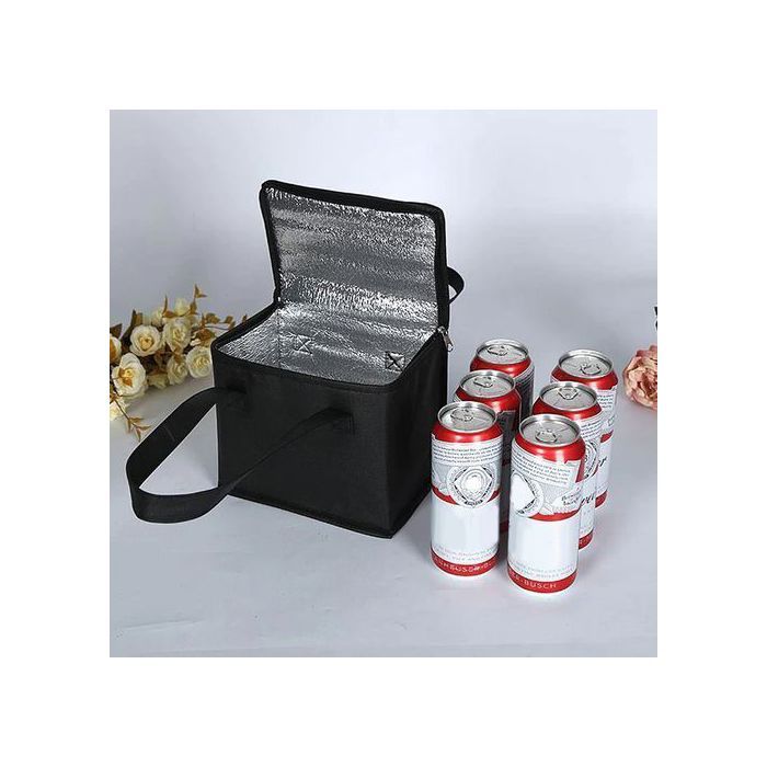 Sac thermique pour aliments et boissons, Sac isotherme portable pour déjeuner, pliable et isolant