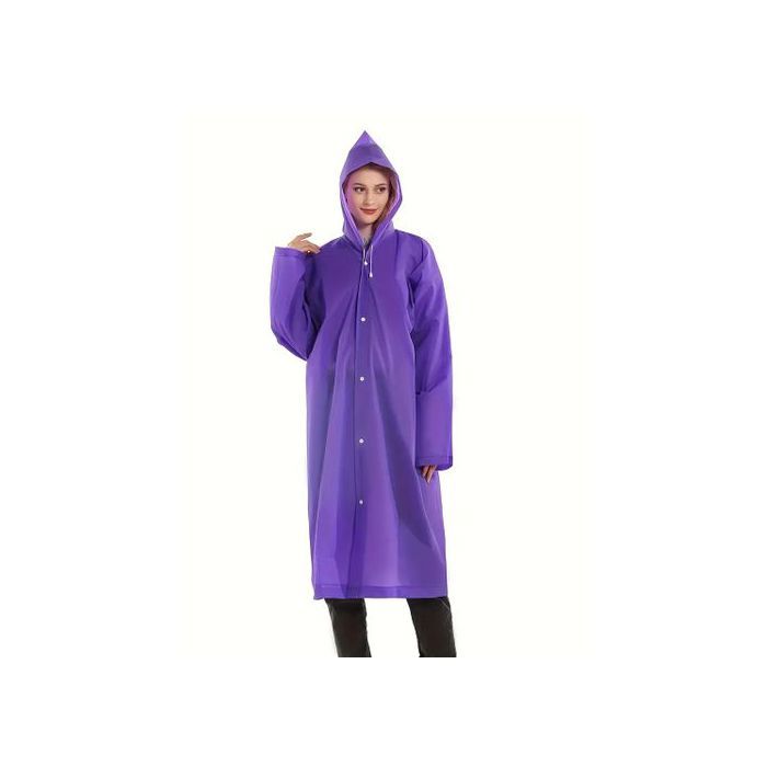 Manteau de pluie - GENERIC - Taille Unique - Imperméable - Mixte - Violet