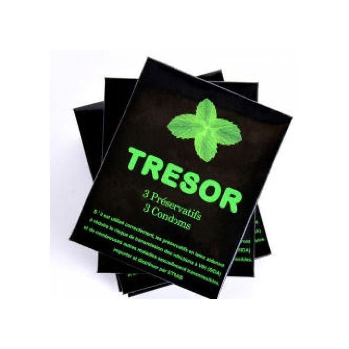 Tresor Préservatifs - Pack de 144 unités (48 x 3) – Protection fiable et confort assuré