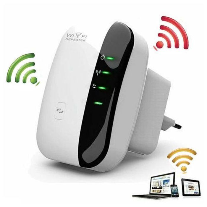 Amplificateur WiFi - GENERIC - Répéteur - 300 Mbps - 280 m² - Port Ethernet intégré