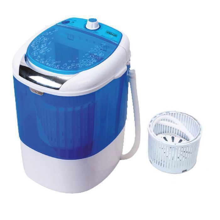 KRÖHLER - Machine à Laver Semi-Automatique KPB-3.0-SE – 3 Gg - Idéale pour Petits Espaces
