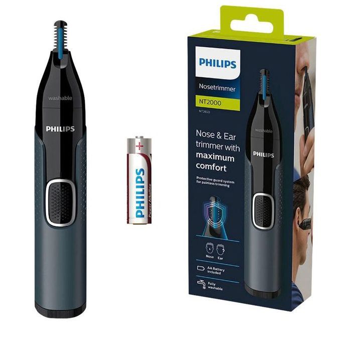 Philips Tondeuse hygiénique NT2650/16 2000 series de précision nez-oreilles