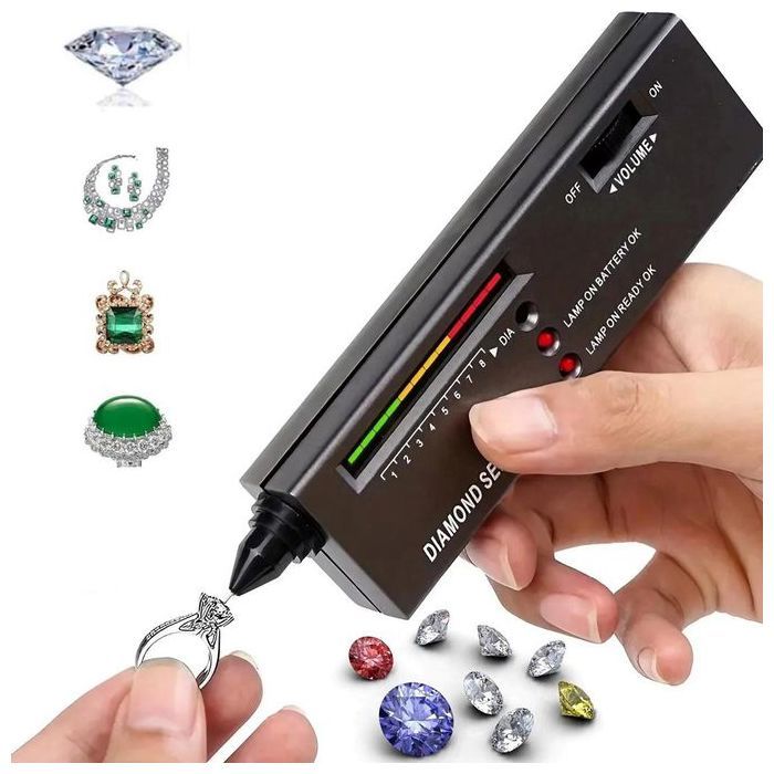 Stylo testeur de diamants, Outil de test de diamants et de bijoux de haute précision