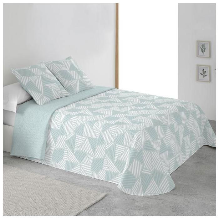 Couvre-lit - FIRDAUS HOME - 180x270 cm - Imprimé recto verso - 100% polyester - Housse incluse
