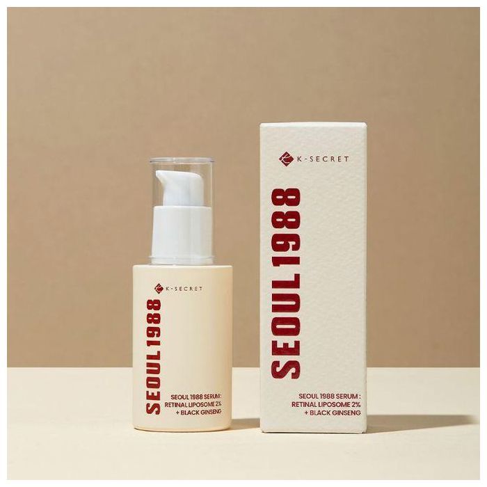 Sérum - K-SECRET - Seoul 1988 - Rétinal 2% - Ginseng Noir - 30 Ml